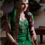 Bridal Mehndi Dresses 2012 0013