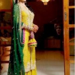 Bridal Mehndi Dresses 2012 002