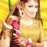 Bridal Mehndi Dresses 2012