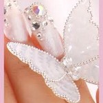 Bridal Nail Art Designs 0011
