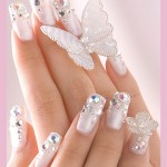 Bridal Nail Art Designs 002