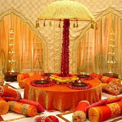 Mehndi Function Decoration Ideas At Home