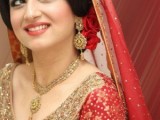 Pakistani Bridal Hairstyles Medium Length 2013 0012