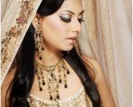 Pakistani Bridal Hairstyles Medium Length 2013 007