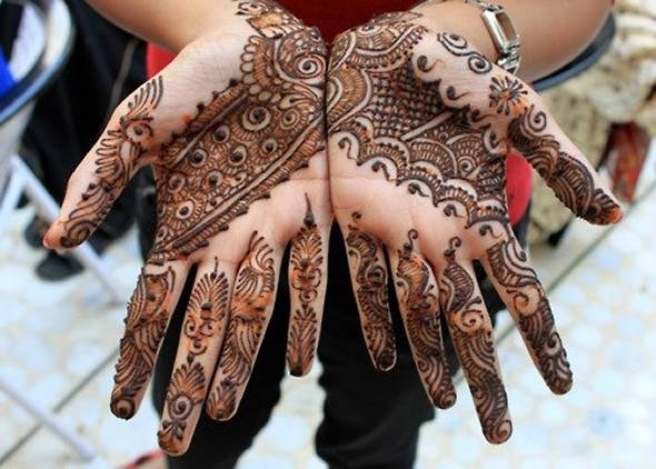 Bridal Arabic Mehandi Designs 