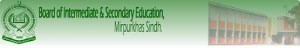 2nd year inter 12th class result 2013 BISE Mirpurkhas board
