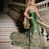 green pakistani wedding dresses
