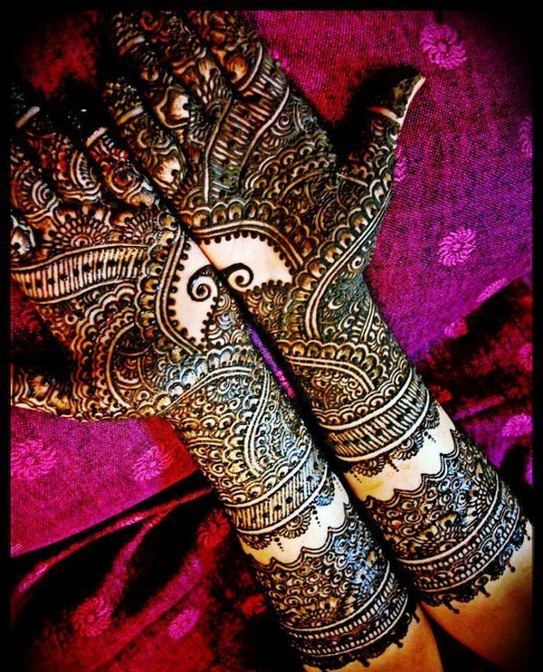 Pakistani Bridal Mehndi Designs 2018