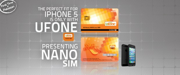 Nano SIM In Pakistan By Ufone & Mobilink