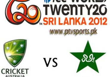 Pakistan vs Australia T20 Live Scorecard Super 8 World Cup 2012