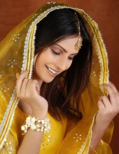 Wedding hairstyles in Pakistan