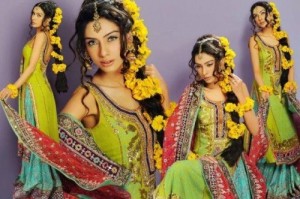 Wedding hairstyles in Pakistan