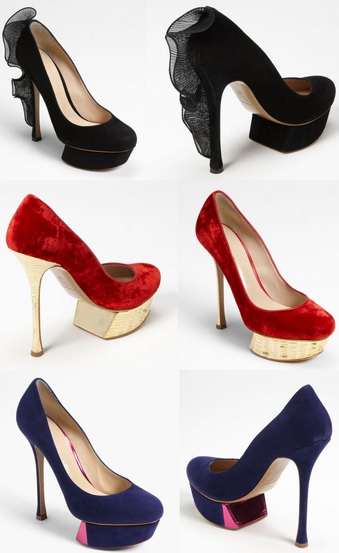 Latest Velvet Pumps Trends 2012-2013 001