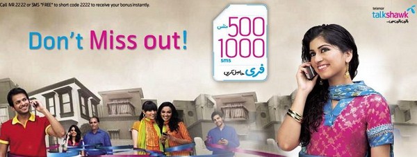 Telenor Talkshawk Offers Free Internet 001