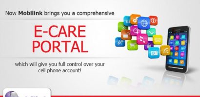 Mobilink E-Care Portal For Jazz And Jazba Prepaid Customers