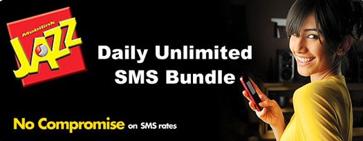 Jazz SMS Packages Unsubscribe Daily, Weekly 001