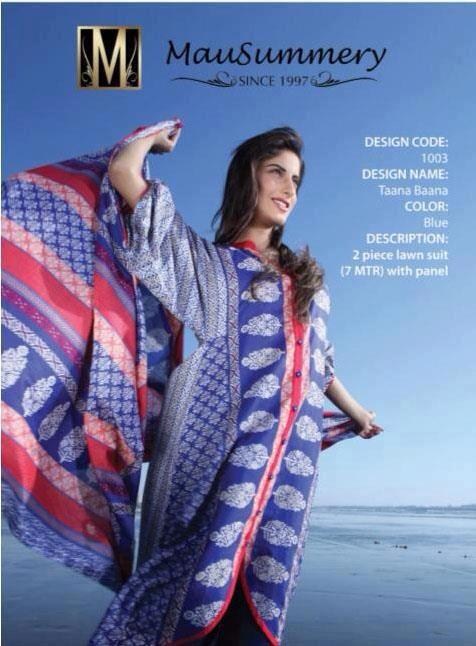 Mausummery Lawn Collection 2024 for Ladies 0010