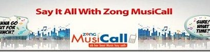 Zong Music Call Offer Details