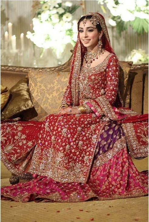 Pakistani Lehenga Designs 2018