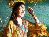 Pakistani bridal Mehndi dresses 2013 pictures for girls