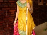 Pakistani bridal Mehndi dresses 2013 pictures for girls