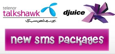 Telenor sms packages monthly, 7 days details in Pakistan