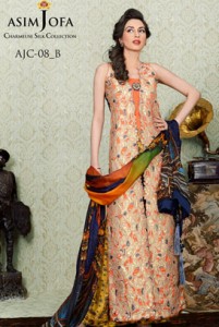 Asim Jofa Charmeuse Silk Eid Collection 2024 for Women