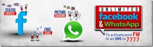 Warid Unlimited Facebook and WhatsApp Bundle Offer