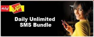 Jazz Daily sms Bundle Packages