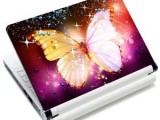 butterfly design of skin for laptop