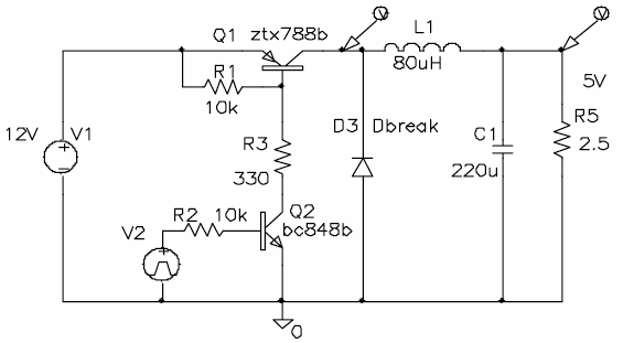 Dc to Dc Converter Circuit Diagram Step Down