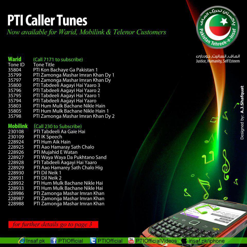 pti mobile phone tunes of Jazz