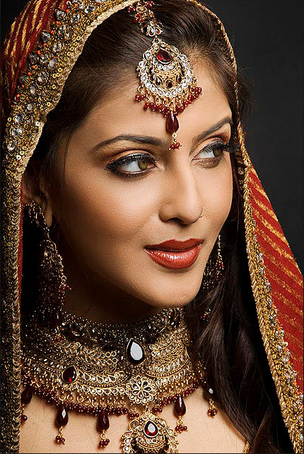 pakistani bridal makeup pictures