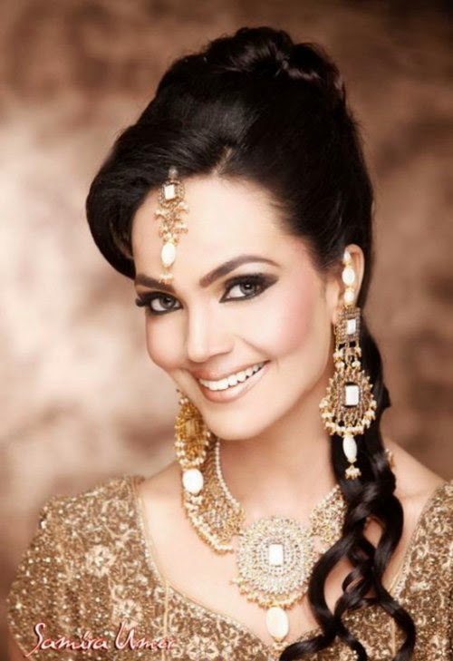 Pakistani Wedding Hairstyles Pictures For Brides