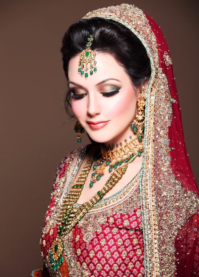 Pakistani Bridal Makeup Pictures 2018 6337