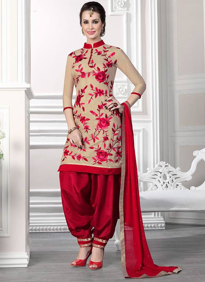 Latest Patiala Salwar Kameez Designs