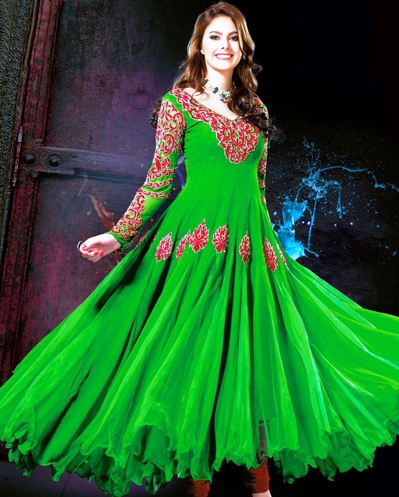 open shirt frock designs pakistani