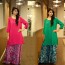 designer palazzo pants with long kurta