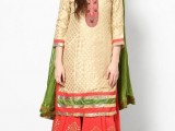 palazzo trousers with kameez