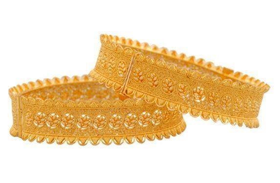 Pakistani New Gold Bangles Designs 2021 Pictures