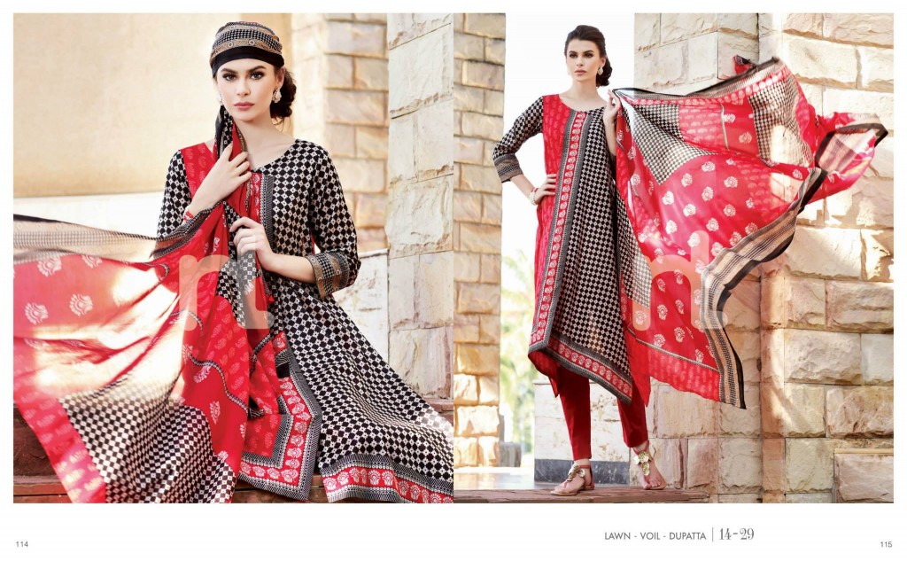 nishat lawn 2015