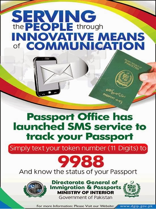 How To Track Pakistani Passport Status Online By Token Number CNIC Name SMS