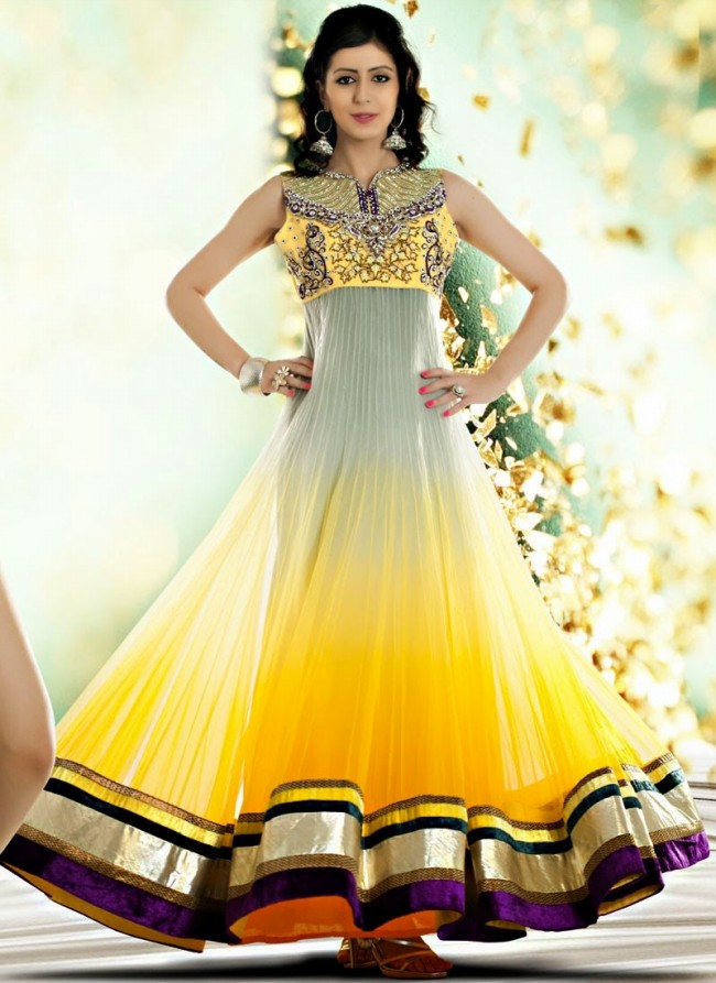 New Mehndi Dress Designs 2019 Pakistani