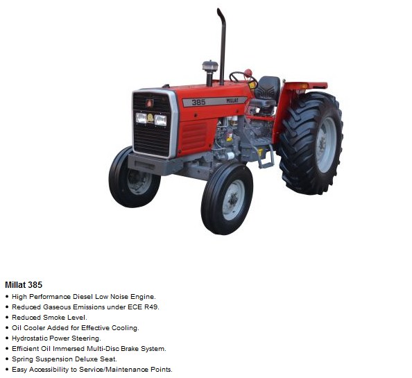 Massey Ferguson Tractor Price In Pakistan 21 240 385 260 375