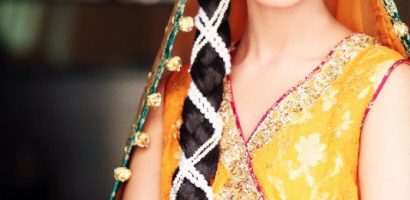 Pakistani Bridal Hairstyle 2023 for Mehndi Barat Walima Function