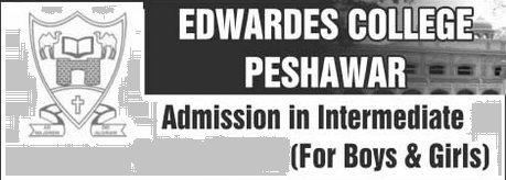 Edwardes College Peshawar Merit List 2021 1st Year Admission