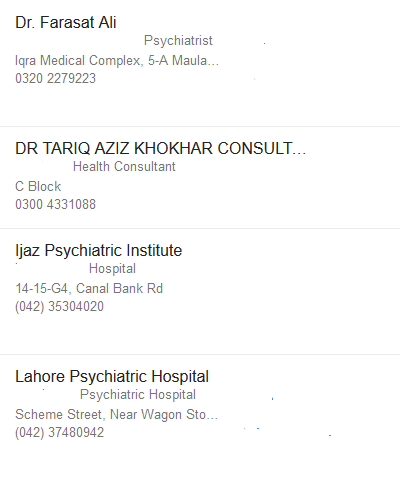 Doctors List
