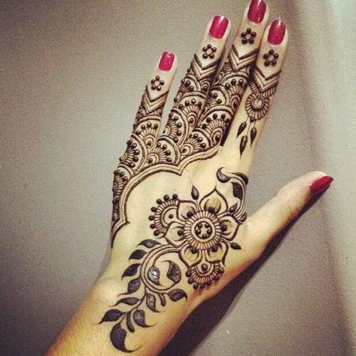 Finger Mehndi Designs 2018 New Style Simple