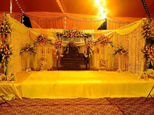 pakistani mehndi function decorations