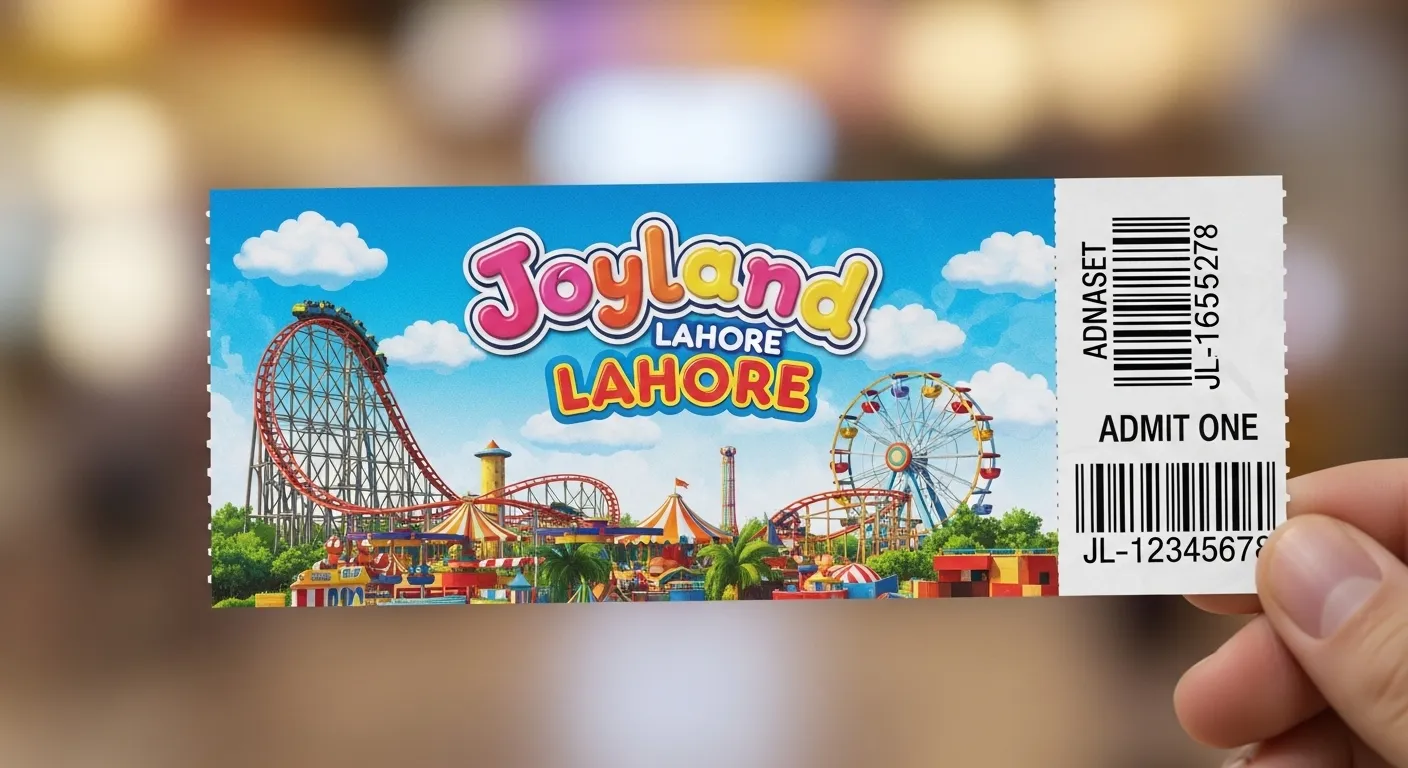 Joyland Lahore Entry Ticket Price 2026 Wristband Rates